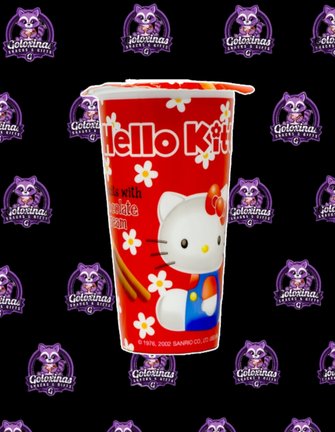 Hello Kitty Chocolate Dip Biscuit