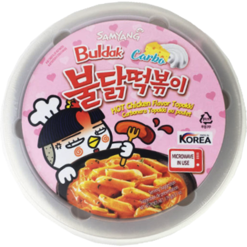 Samyang Topokki Carbonara Buldak Bowl