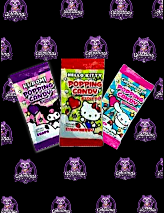 Hello Kitty & Friends Popping Candy w/ Lollipop