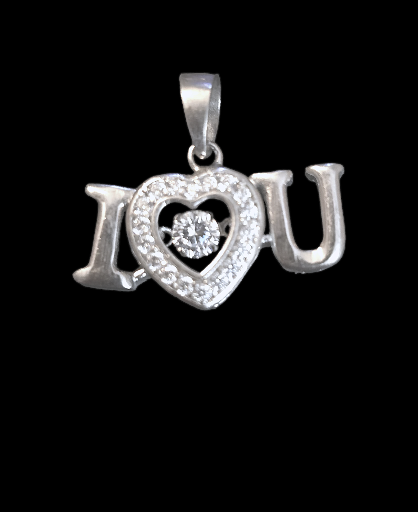 I Love You Heart Pendant