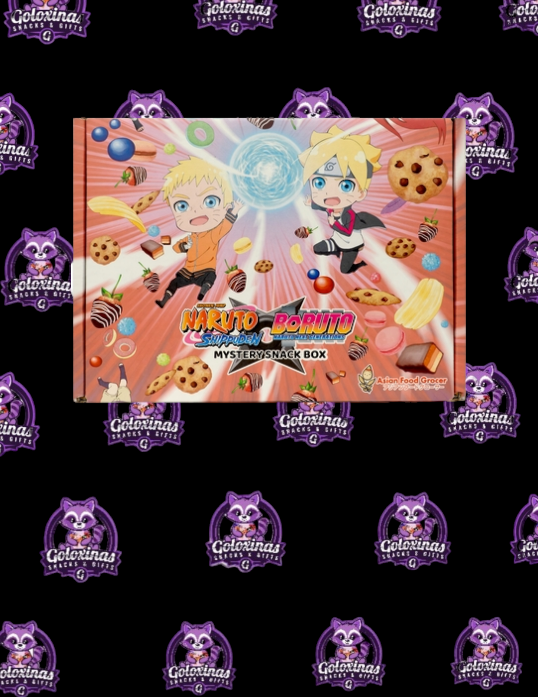 Naruto x Boruto Mystery Snack Box Goloxinas Naruto x Boruto Mystery Snack Box Goloxinas