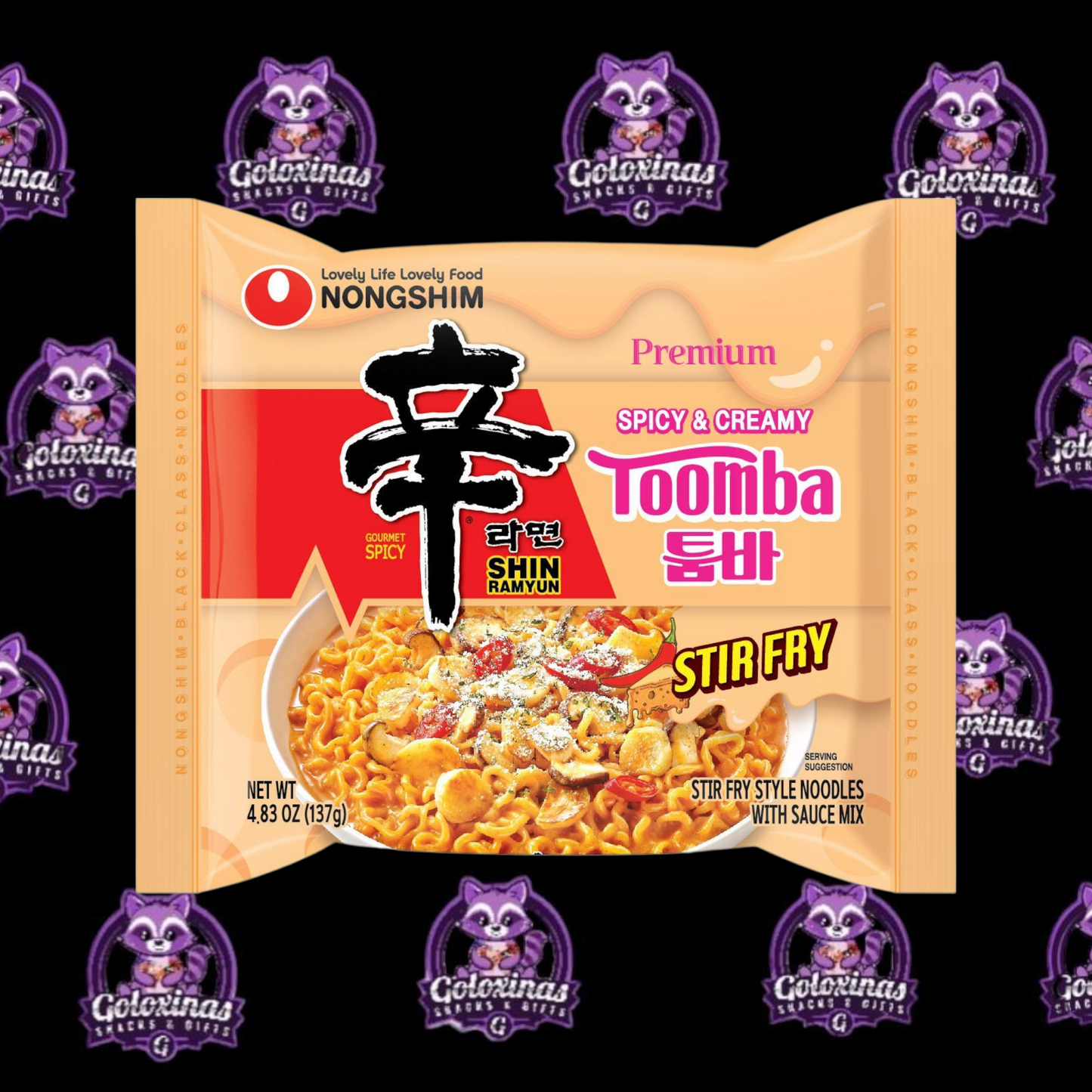 SHIN Spicy & Creamy Toomba Ramen