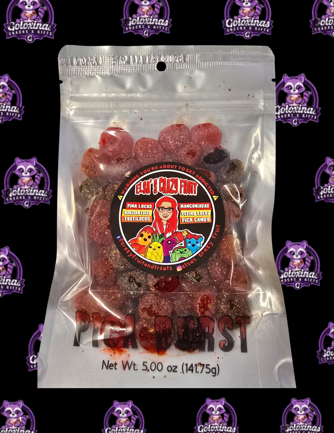 Pica Bursts Candy