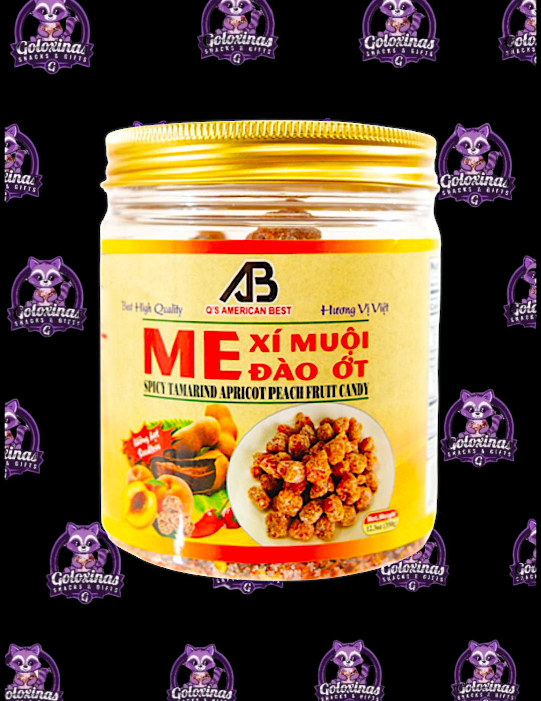 Spicy Tamarind Apricot Peach Fruit Candy
