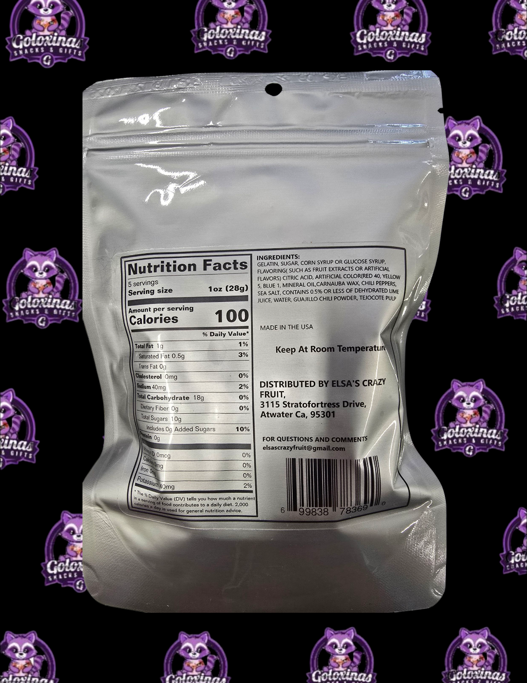 Sour Bites Pica Candy