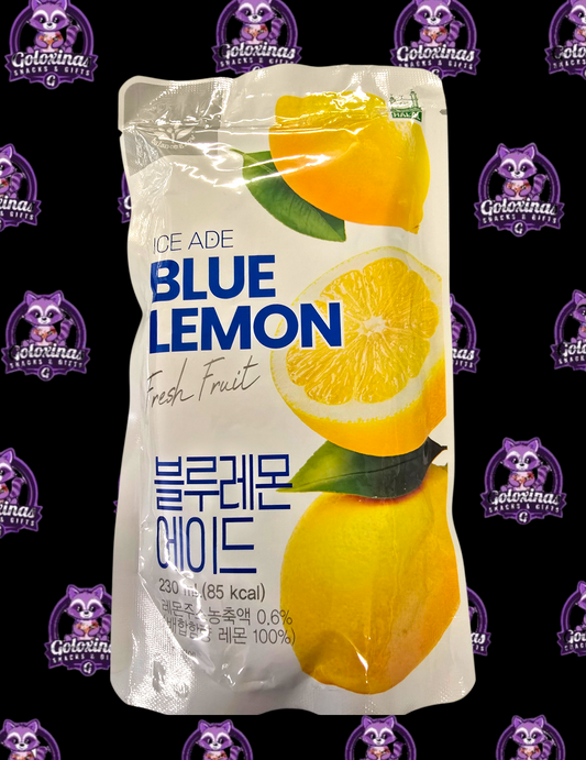 Korean Drink Pouch Blue Lemon Ice Ade