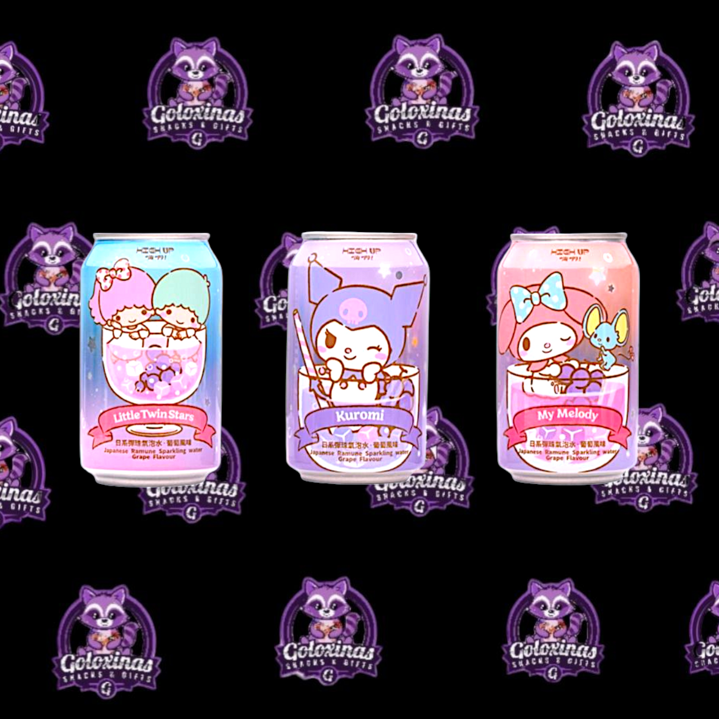 Sanrio Friends Grape Soda