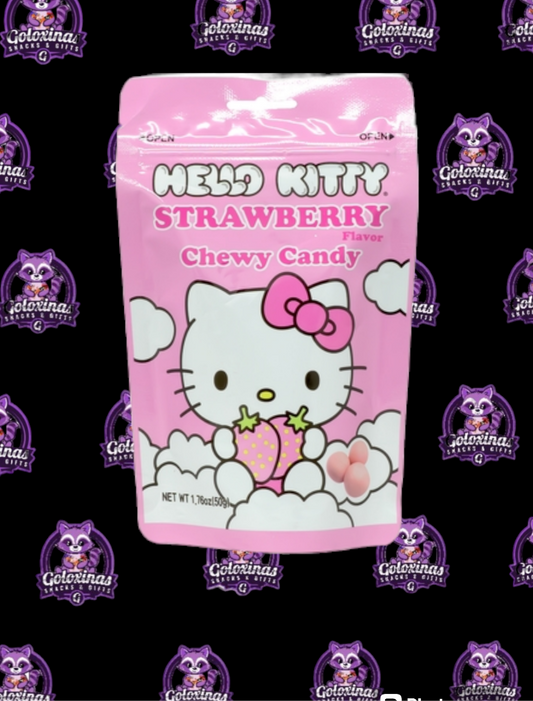 Hello Kitty Chewy Candy Strawberry Flavor
