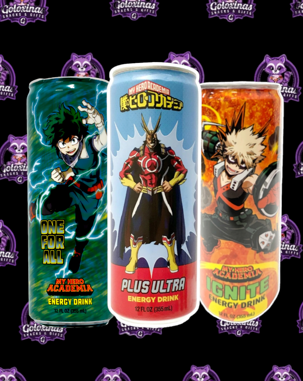 MHA Energy Drinks (My Hero Academia)
