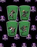 Attack on Titan Shot Glasses (4 pc)