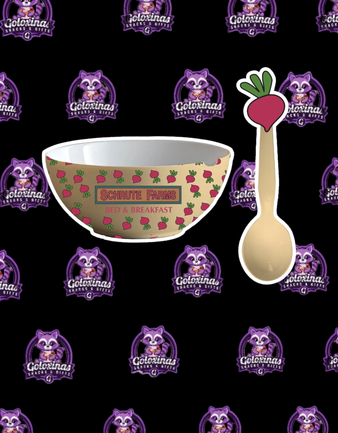 The Office Shrute Farms Bowl with Spoon