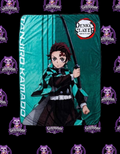 Tanjiro Kamado Throw Blanket