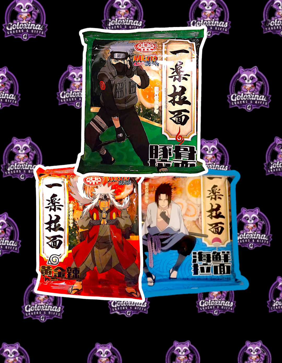 Naruto Characters Ramen Pack