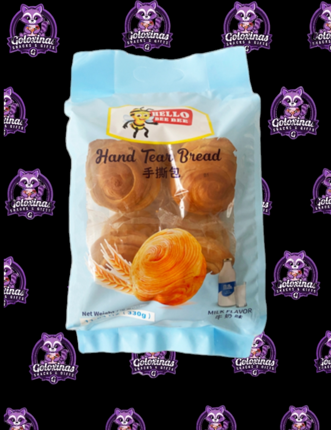 Hand Tear Bread (Milk Flavor)(8 pcs)