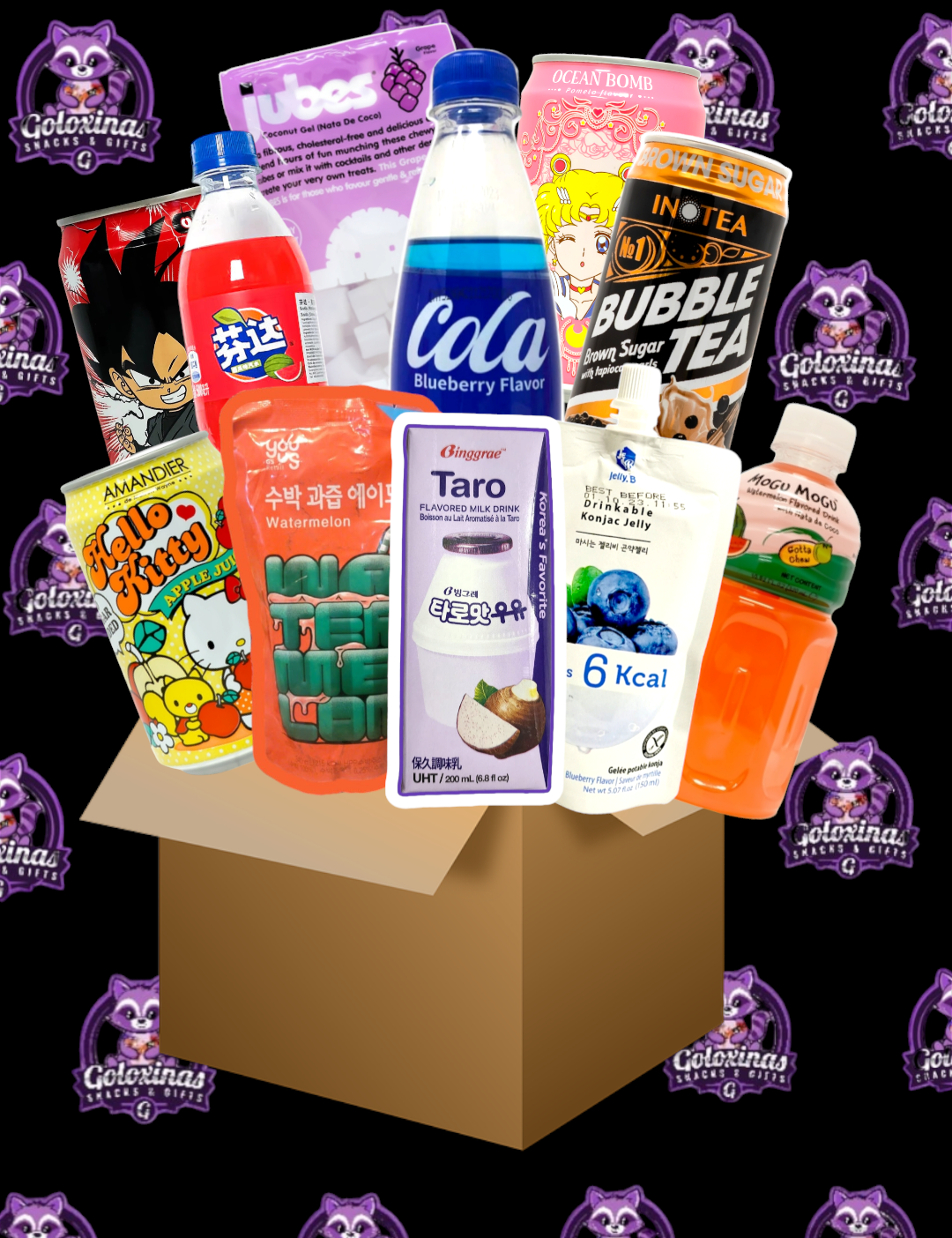 Asian Mystery Drinks Box