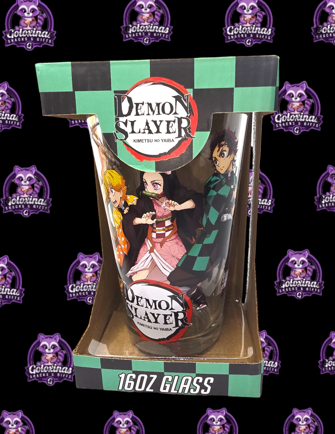 Demon Slayer 16 oz Glass