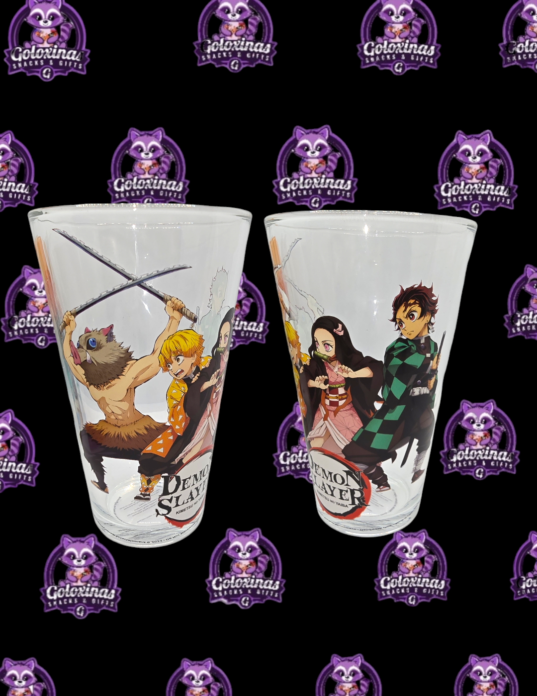 Demon Slayer 16 oz Glass