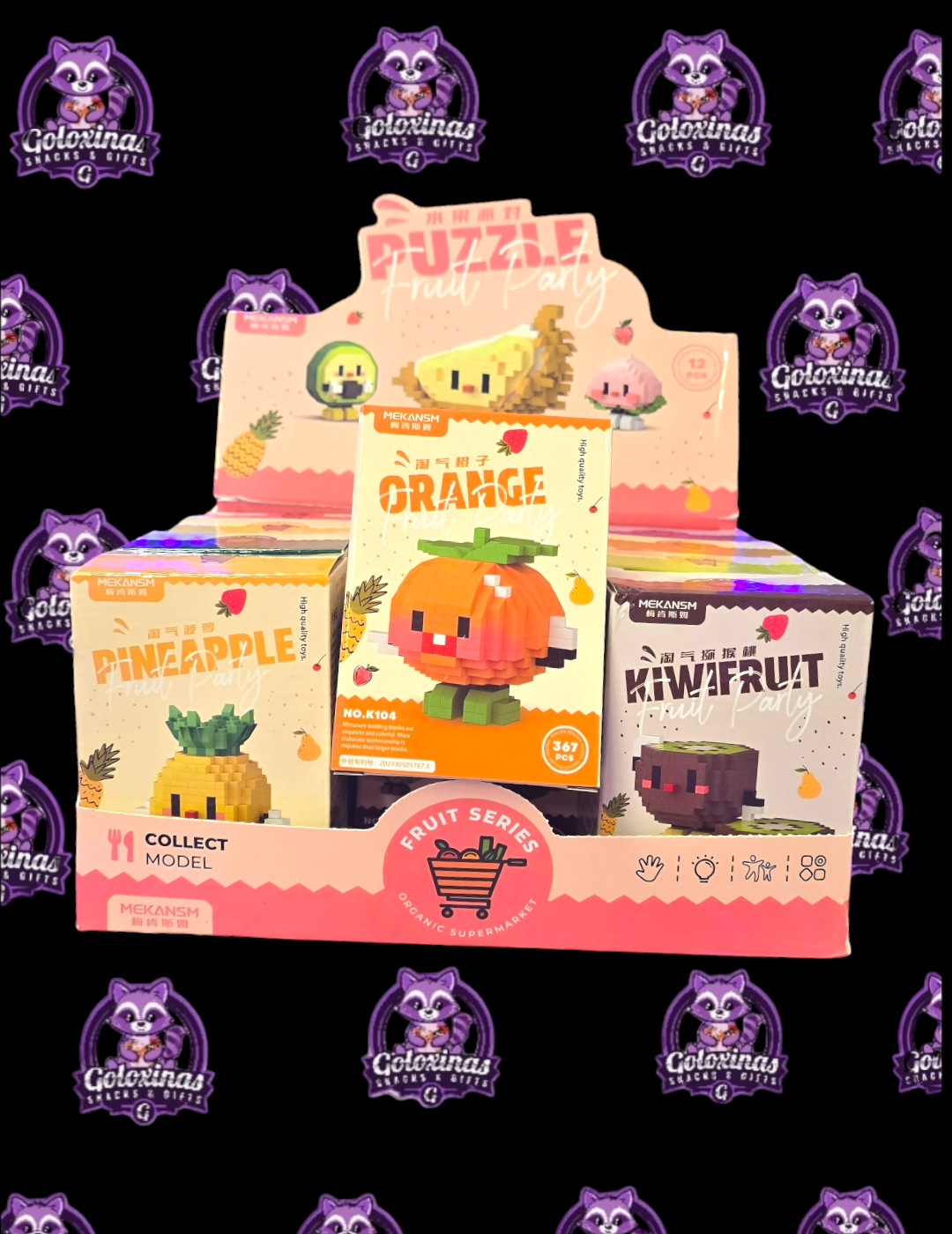 Puzzle Fruit Party Box (12 Pieces)