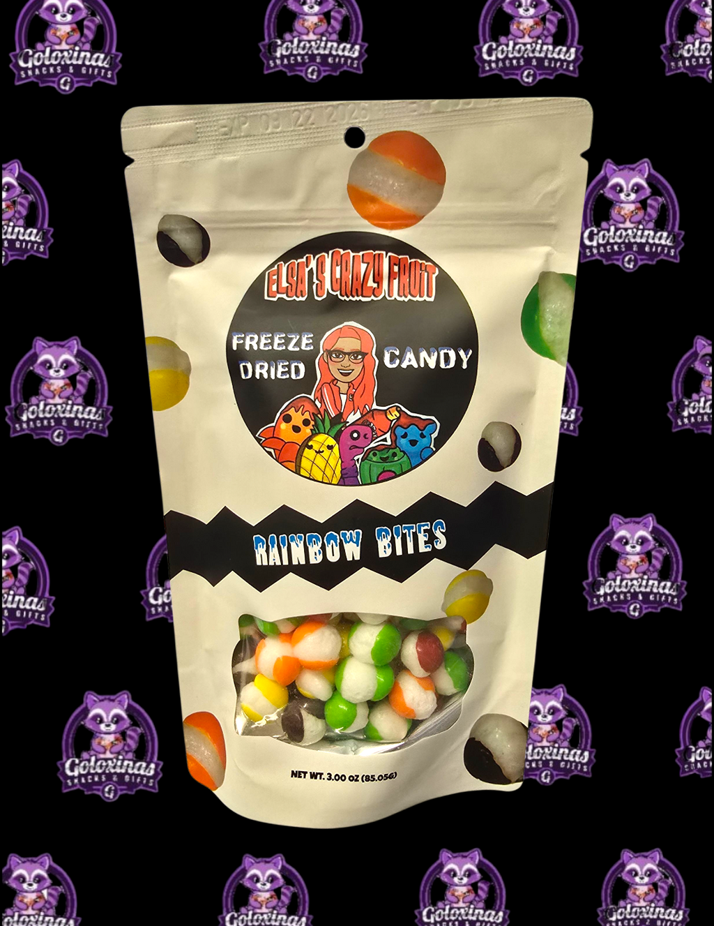 Freeze Dried Candy Rainbow Bites