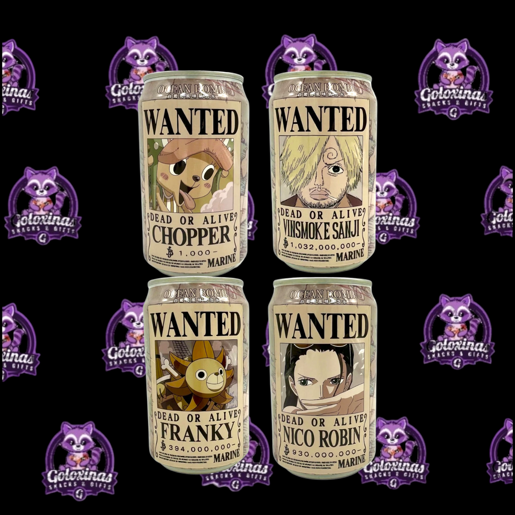 Ocean Bomb One Piece Wanted Poster Edition White Grape