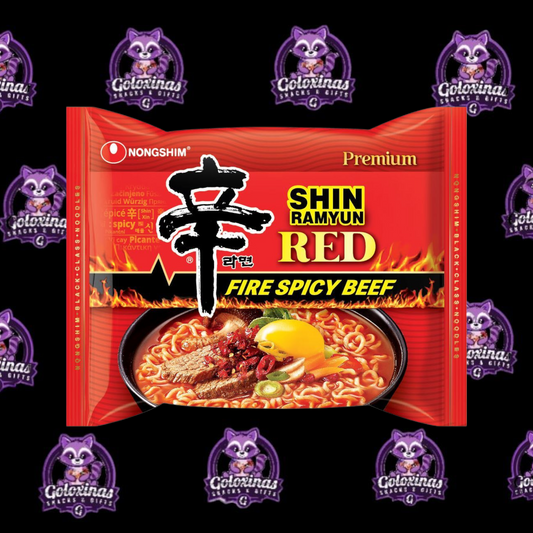 SHIN Red Fire Spicy Beef Ramen