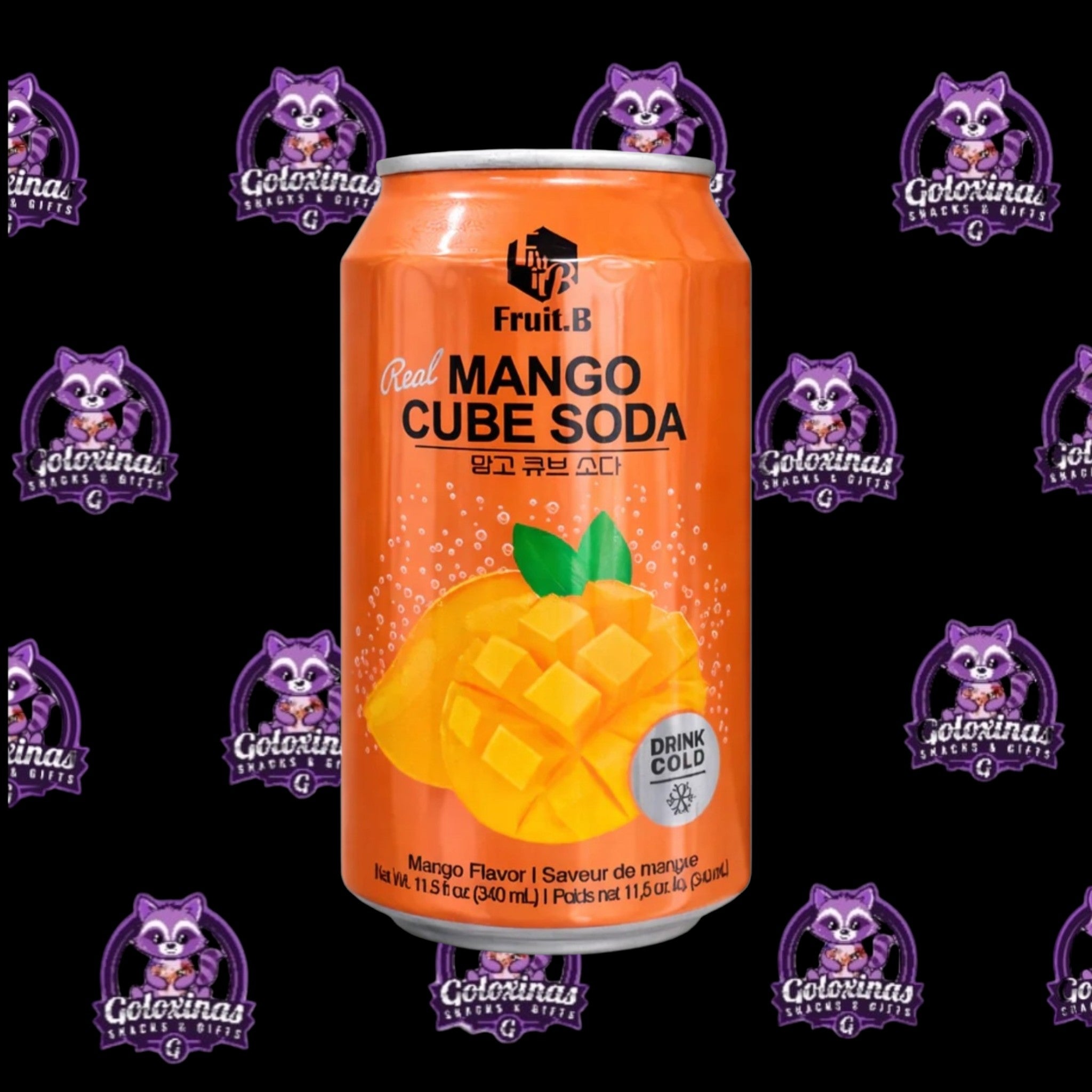 Mango Cube Soda
