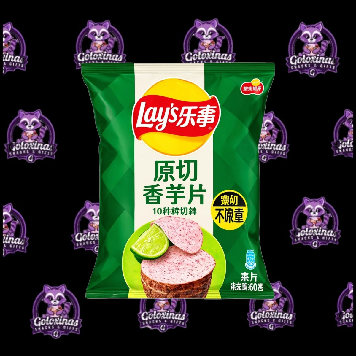Lays Taro & Lime Chip