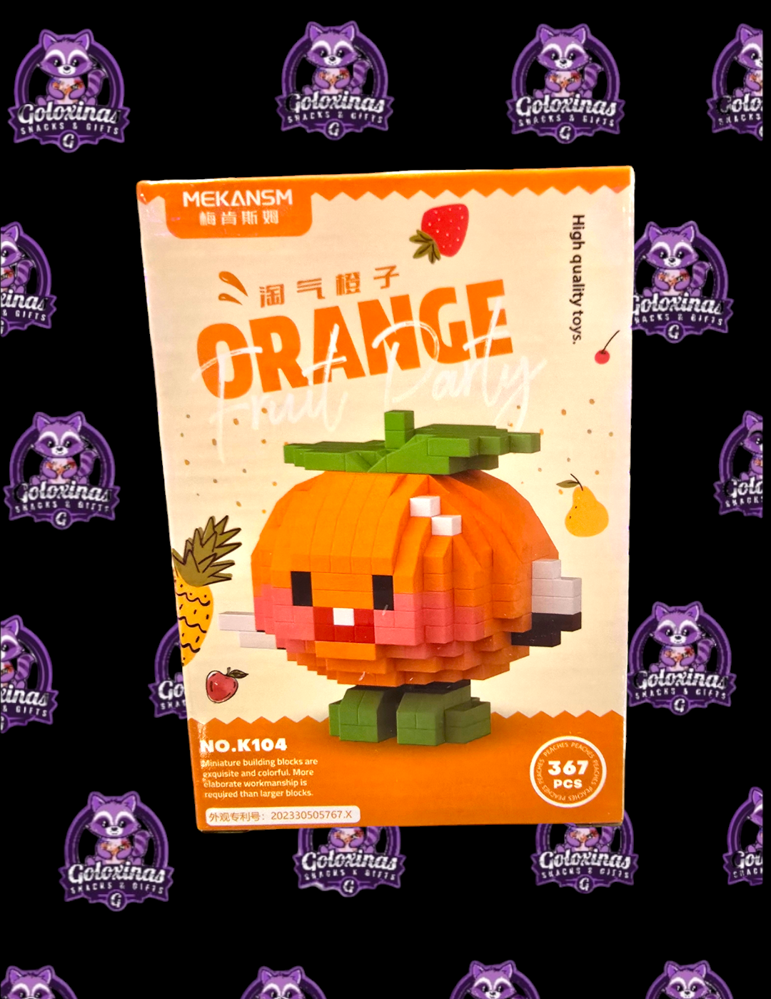 Orange Fruit Party Series Puzzle