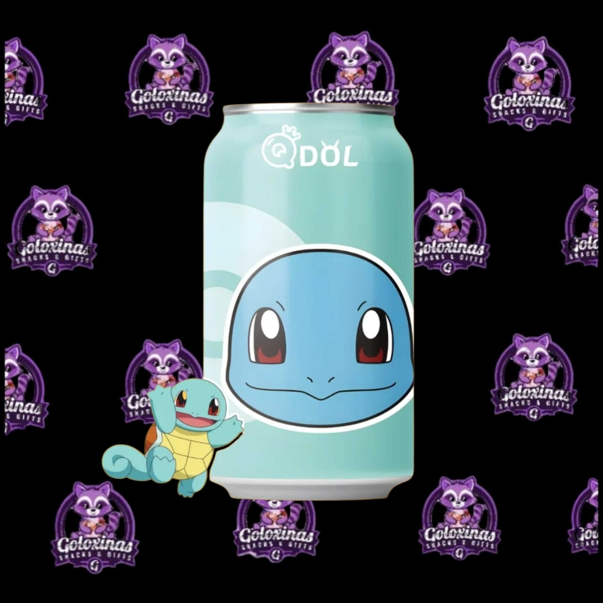 QDOL Pokemon Carbonated Drink