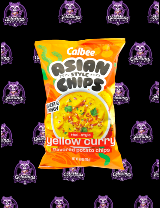 Calbee Yellow Curry Thai Style Chip (Large)