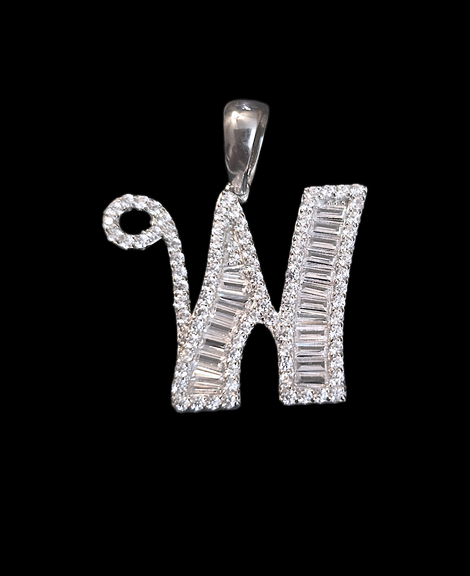 Letter W Pendant
