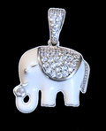 White Elephant Pendant