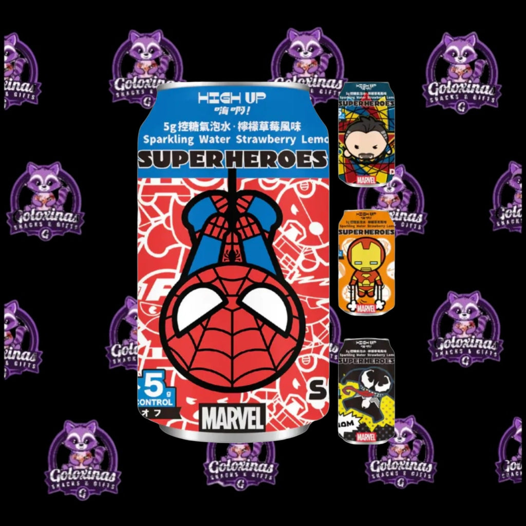 Marvel Chibi Superheroes Strawberry Lemon Soda (Taiwan)