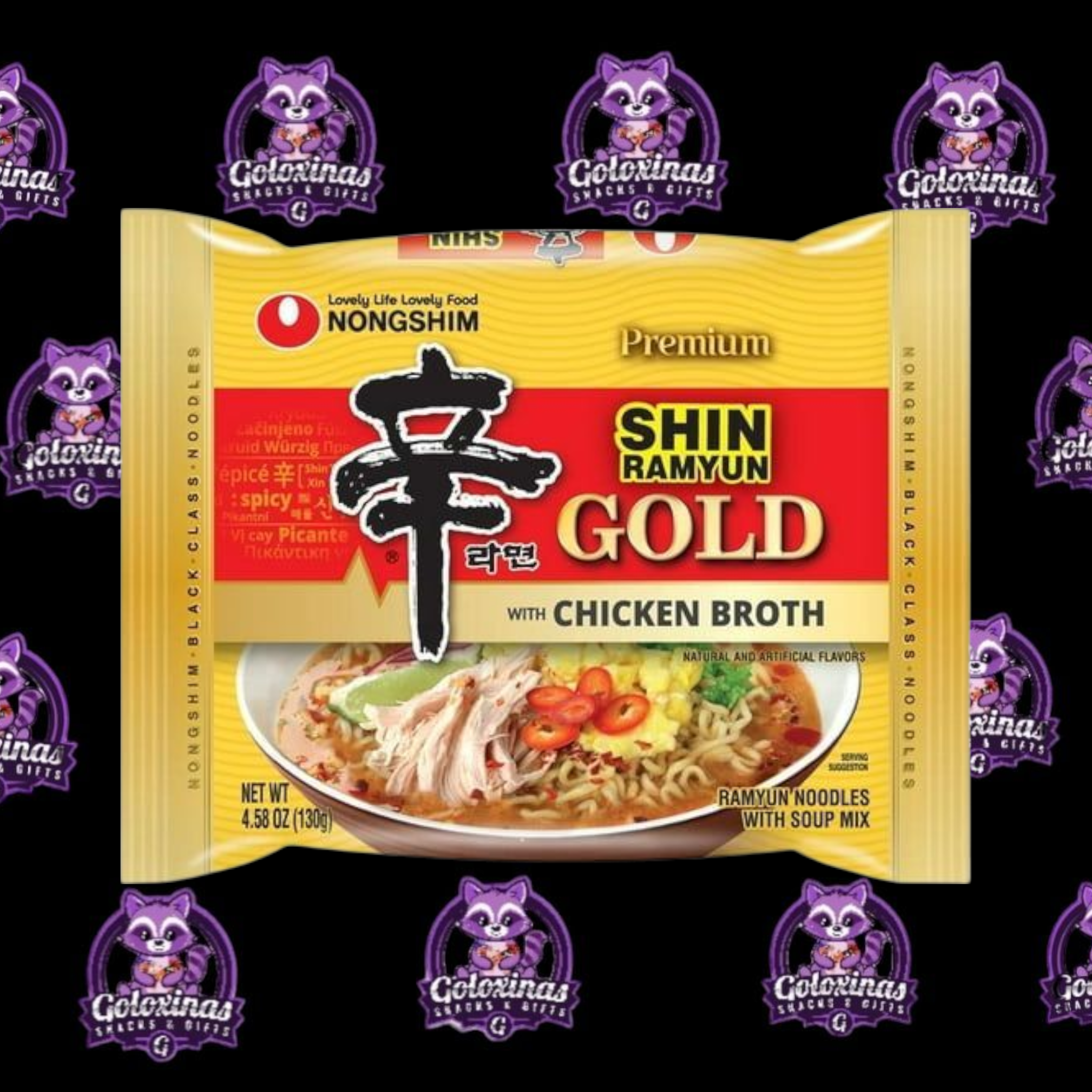 SHIN Gold w/ Chicken Broth