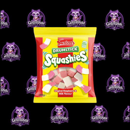 Swizzels Drumstick Squashies Original Raspberry & Milk