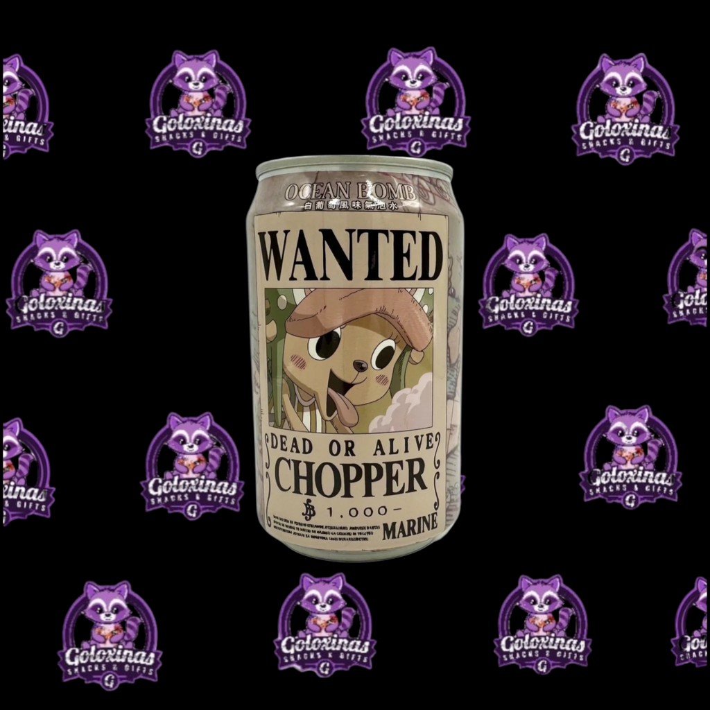Ocean Bomb One Piece Wanted Poster Edition White Grape