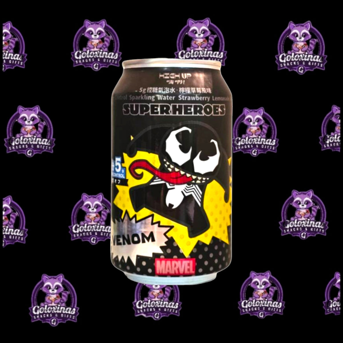 Marvel Chibi Superheroes Strawberry Lemon Soda (Taiwan)
