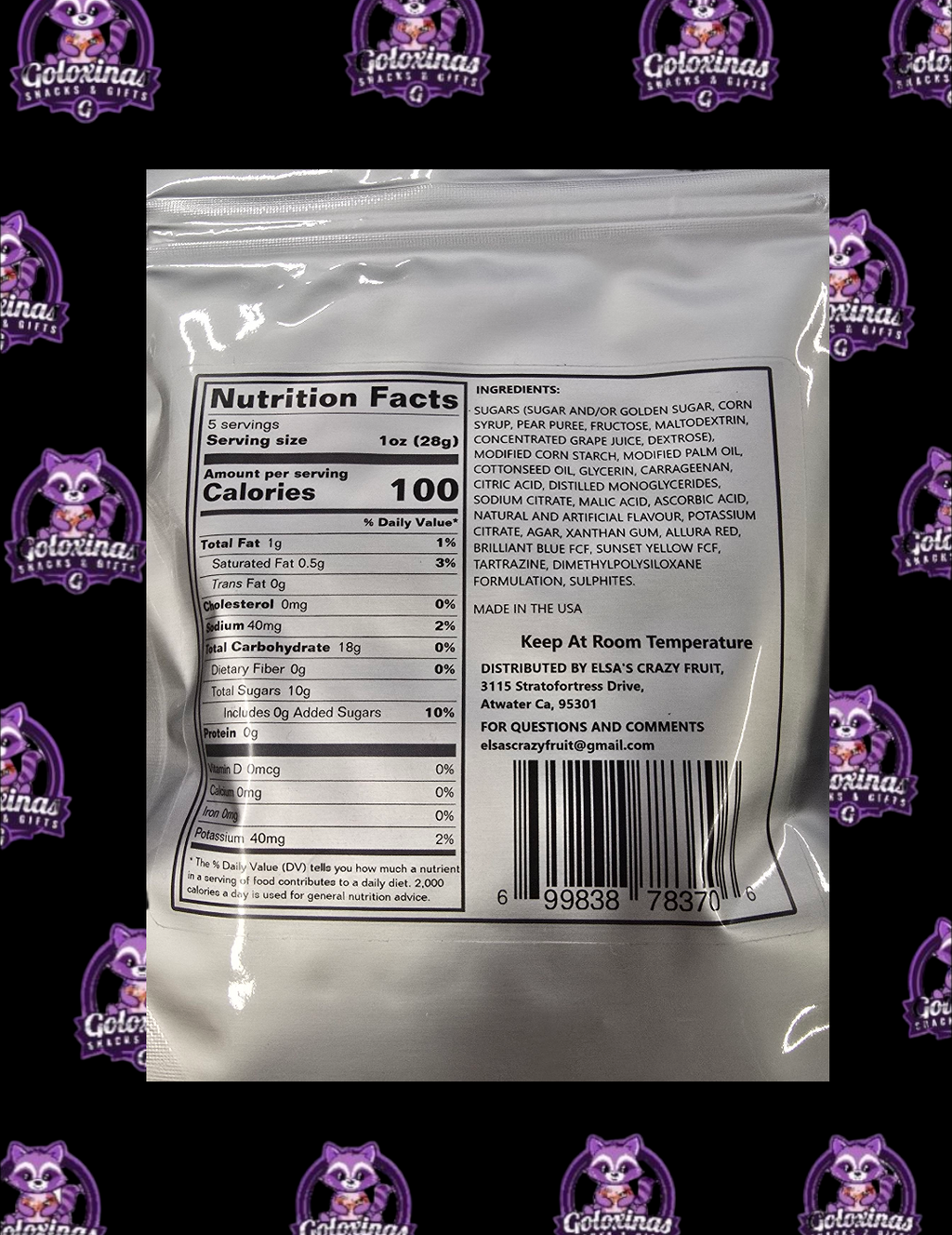 Pica Bursts Candy
