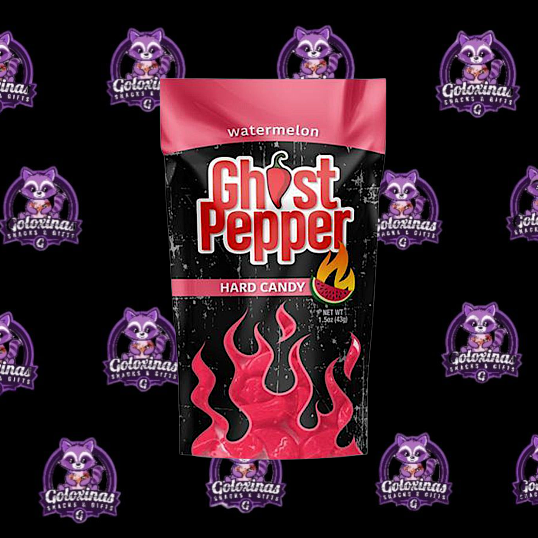 Ghost Pepper Hard Candy