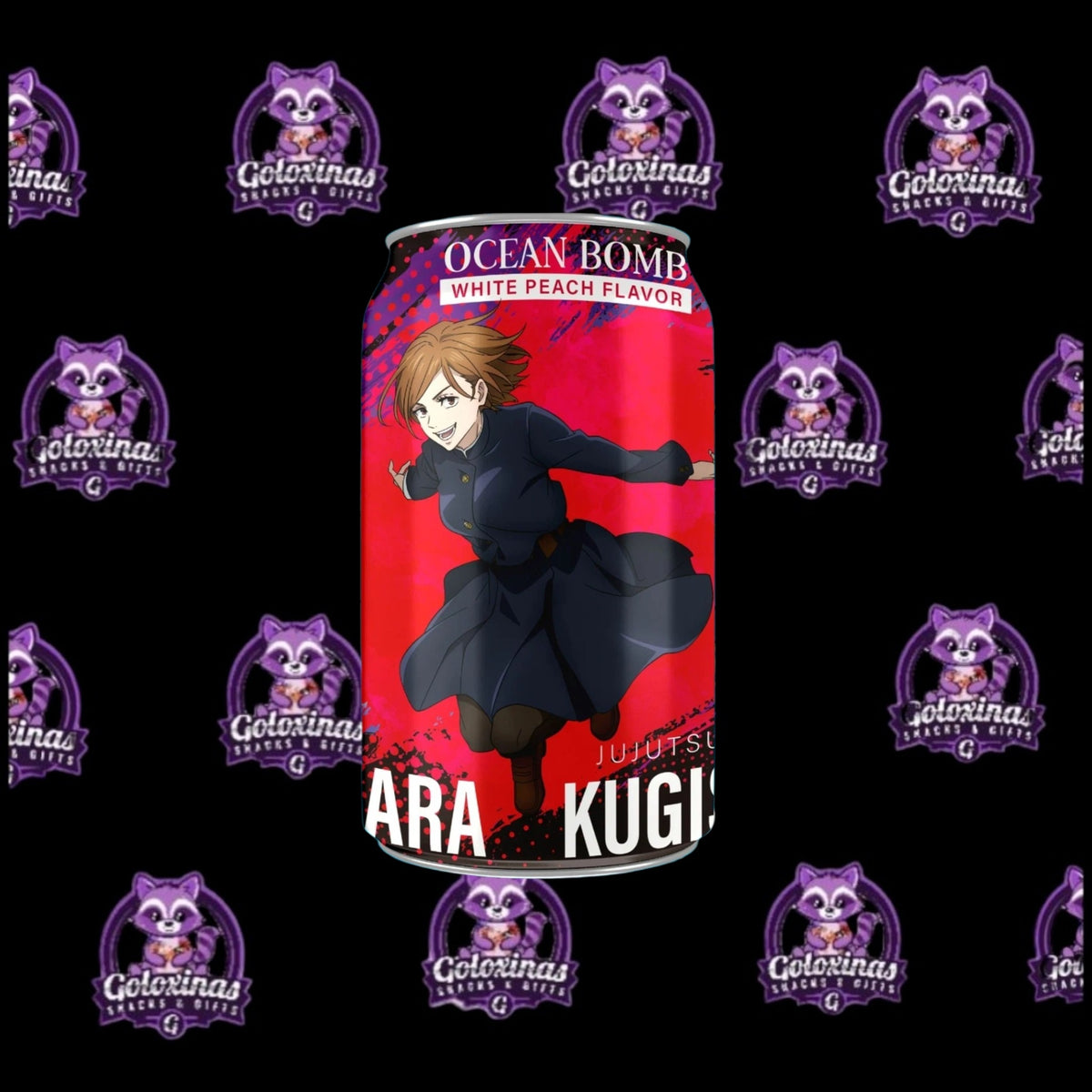 Jujutsu Kaisen Carbonated Drink White Peach (Taiwan)