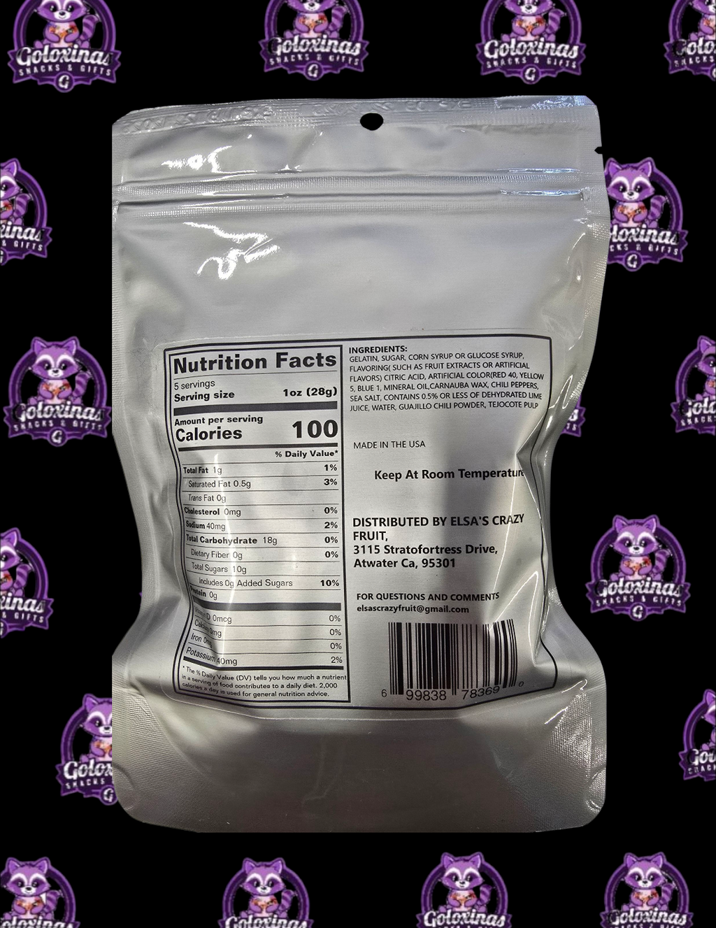 Sour Bites Pica Candy