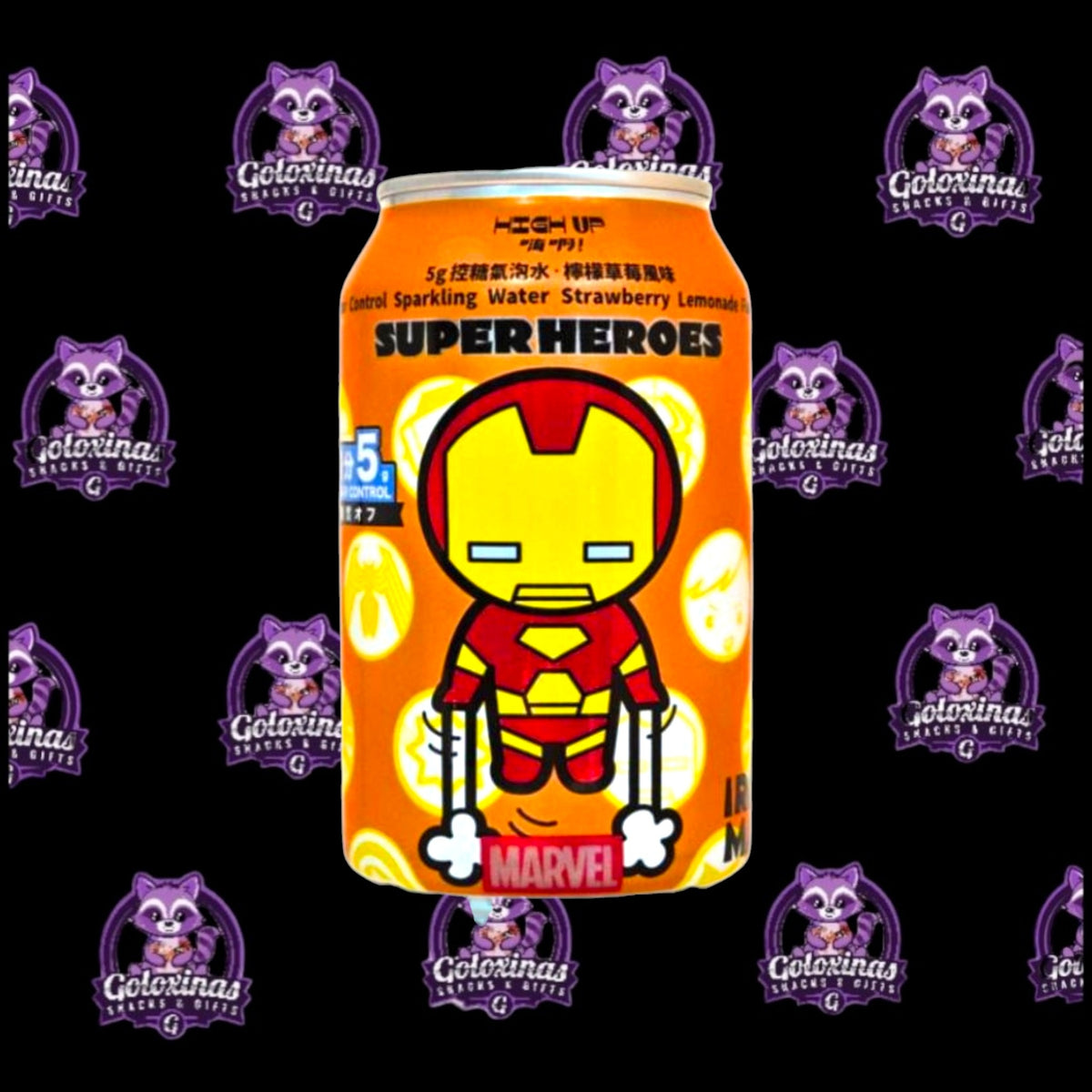 Marvel Chibi Superheroes Strawberry Lemon Soda (Taiwan)