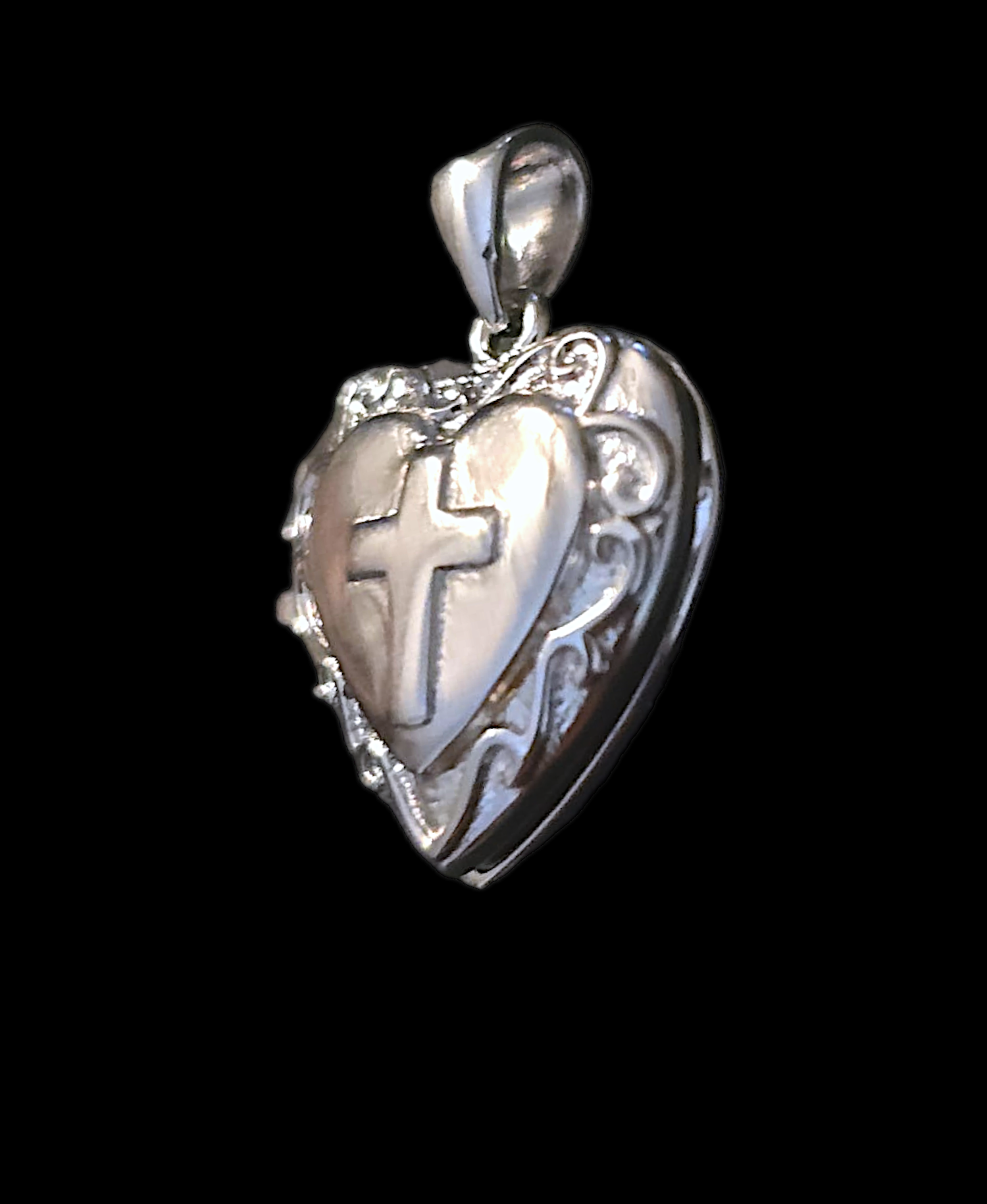 Heart Cross Locket