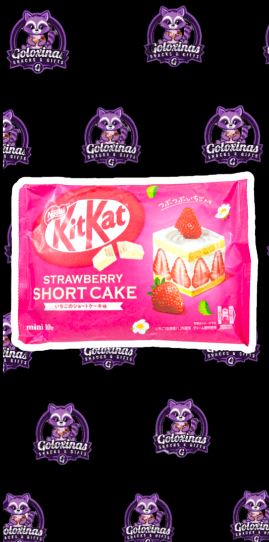 Mini Kit Kat Strawberry Shortcake (10 pieces)