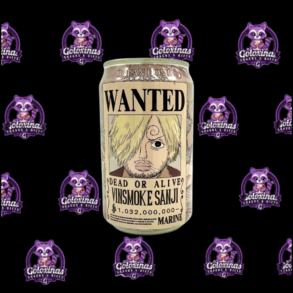 Ocean Bomb One Piece Wanted Poster Edition White Grape
