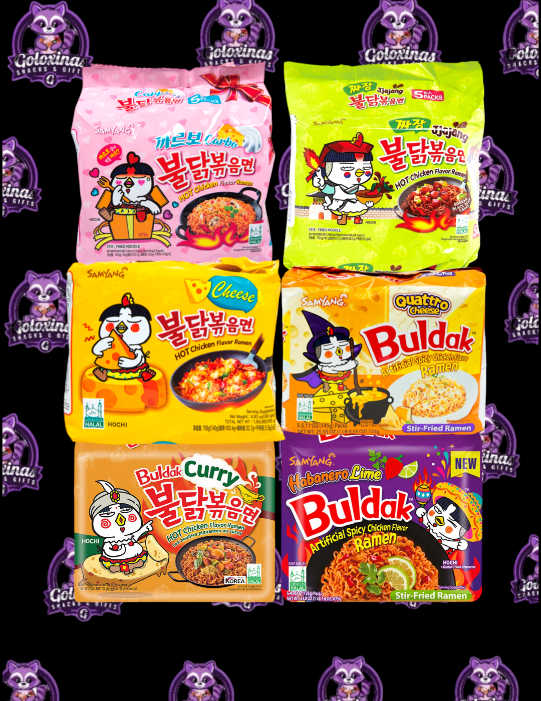 Samyang Buldak Ramen Packs (5 pcs)