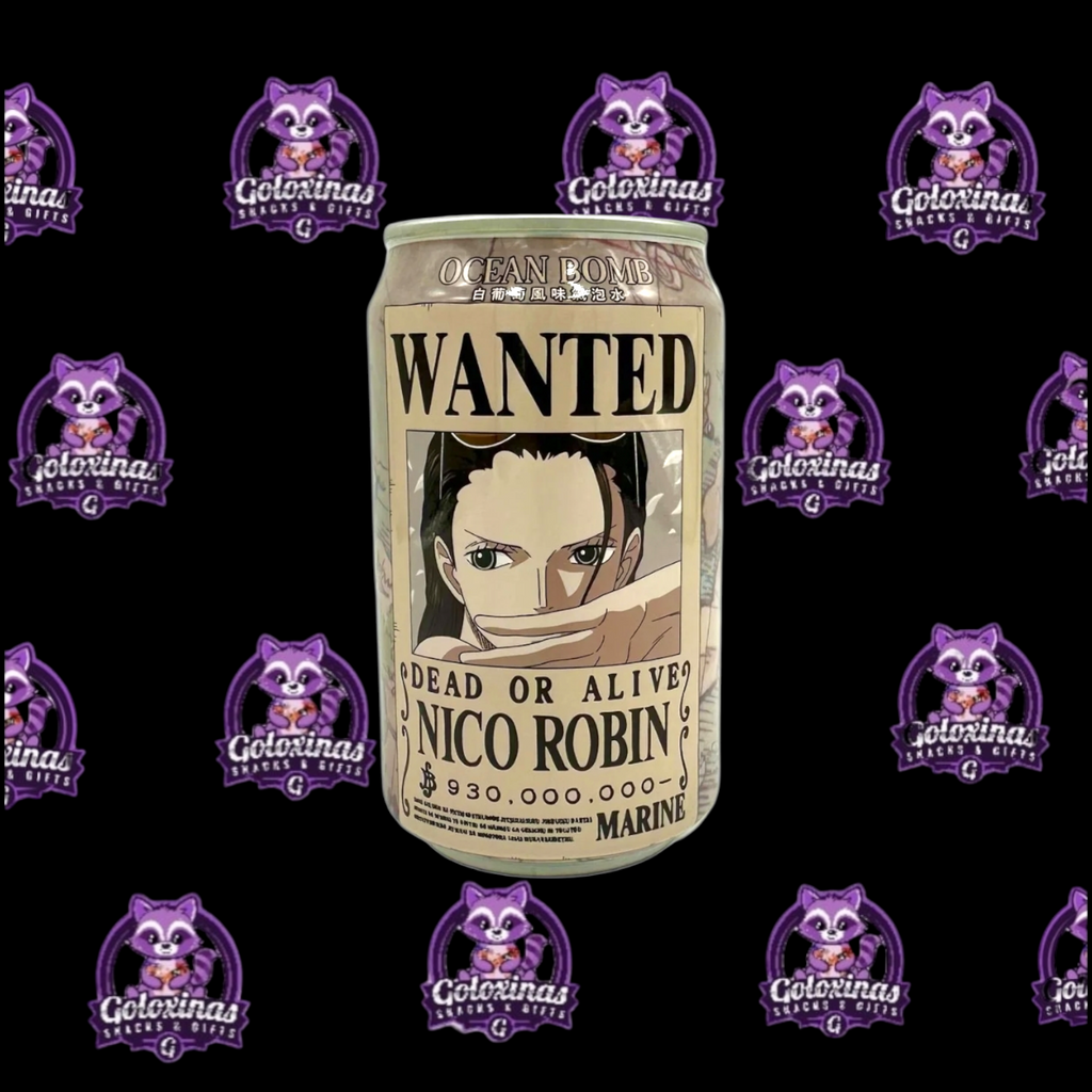 Ocean Bomb One Piece Wanted Poster Edition White Grape