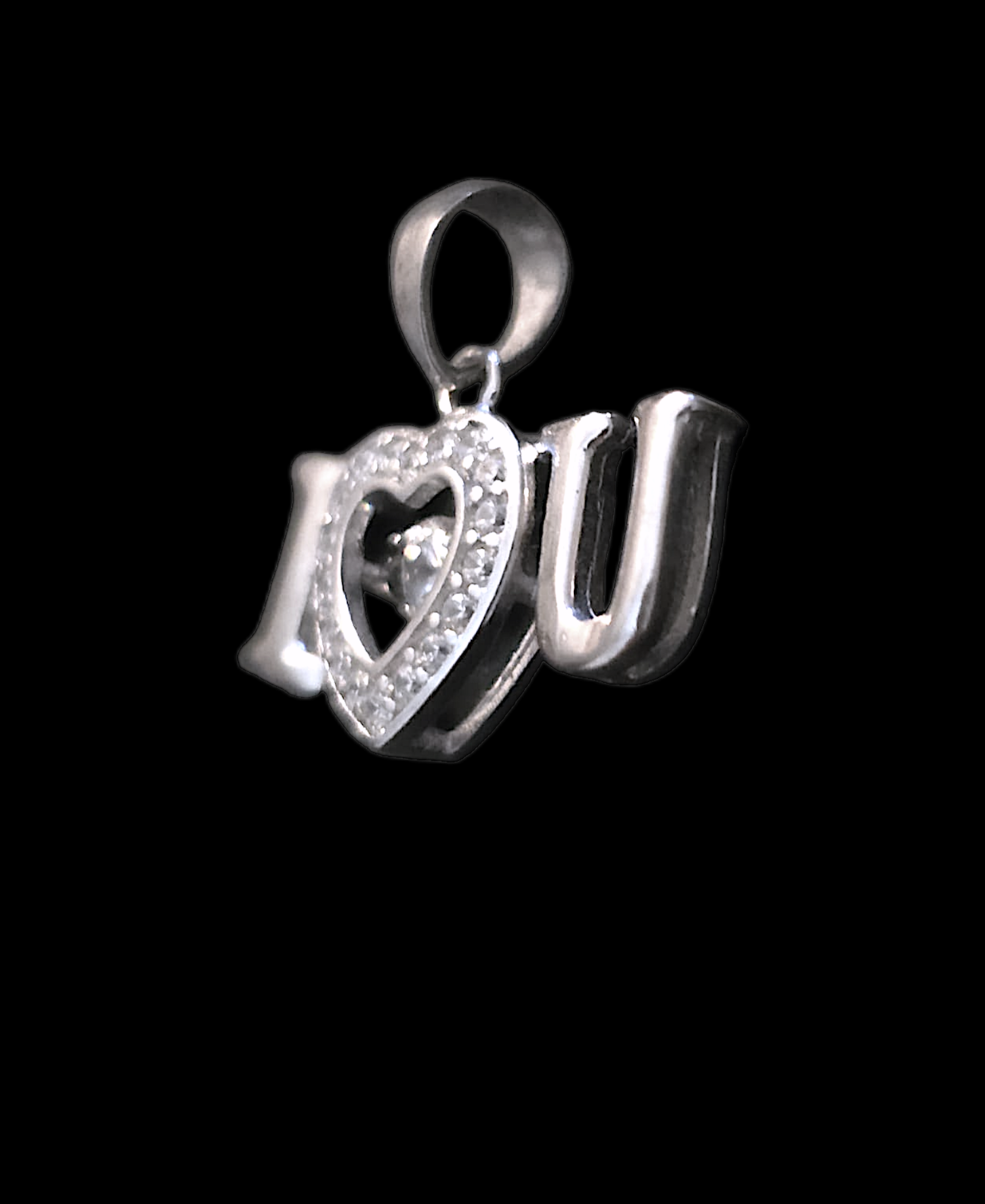 I Love You Heart Pendant
