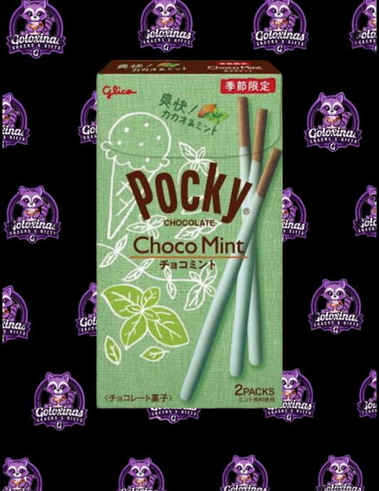 Pocky Choco Mint (2 packs inside)