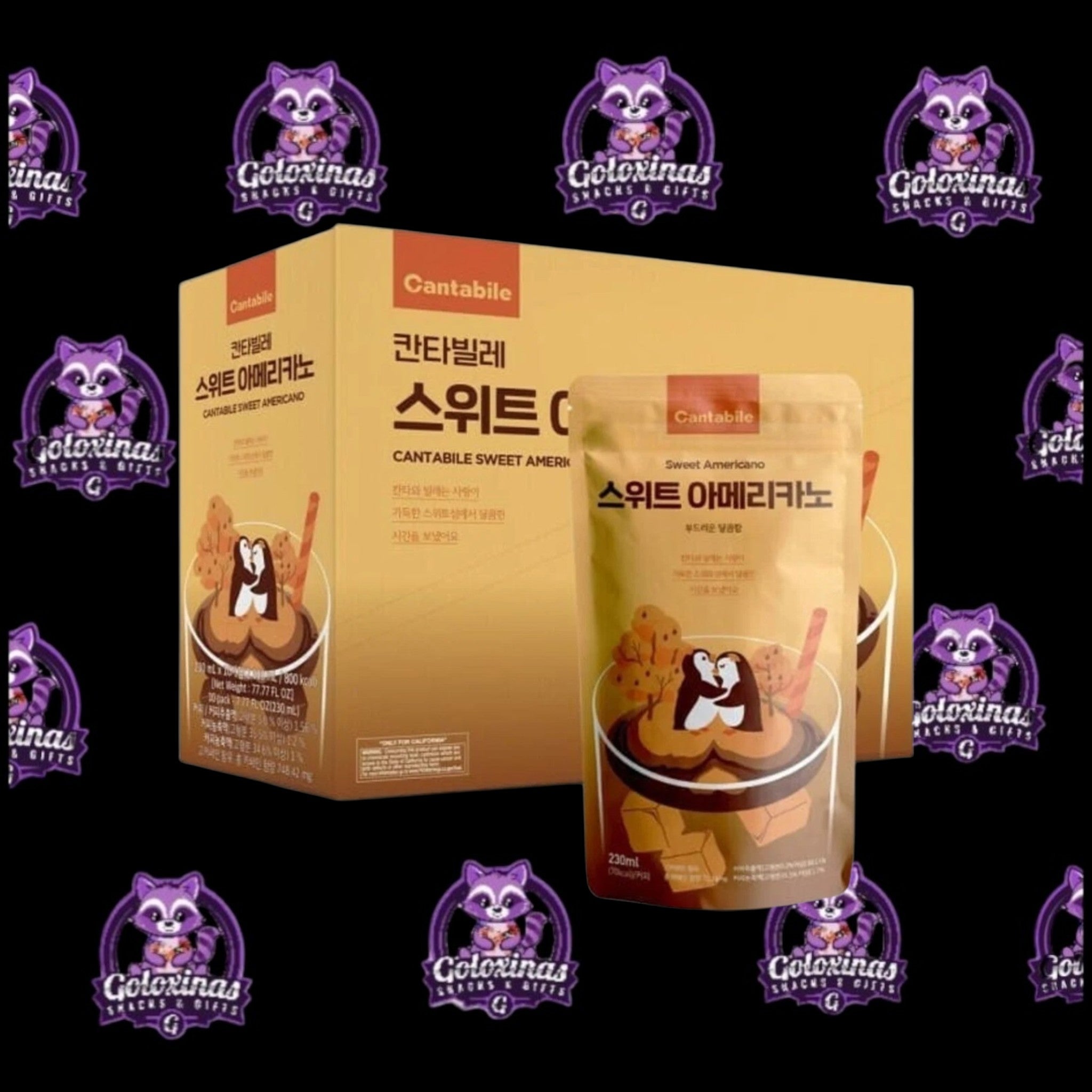 Cantabile Sweet Americano Coffee Pouch (Korea)